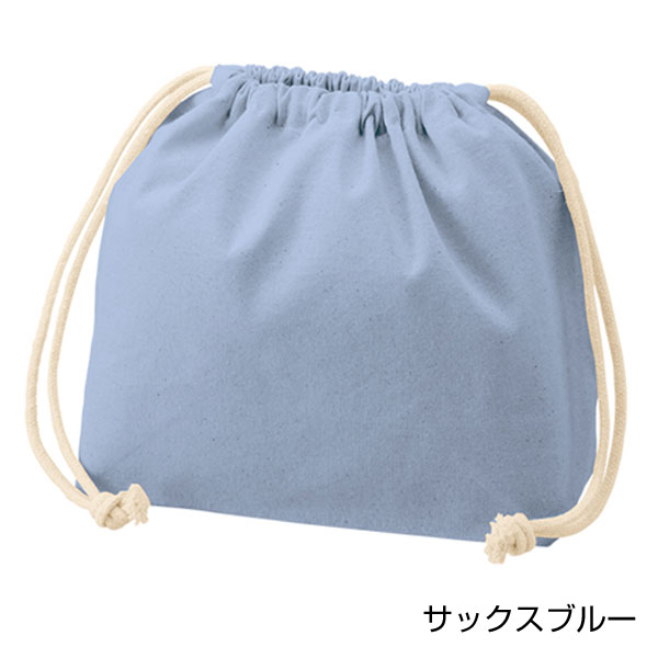厚手コットンポーチ巾着(M)