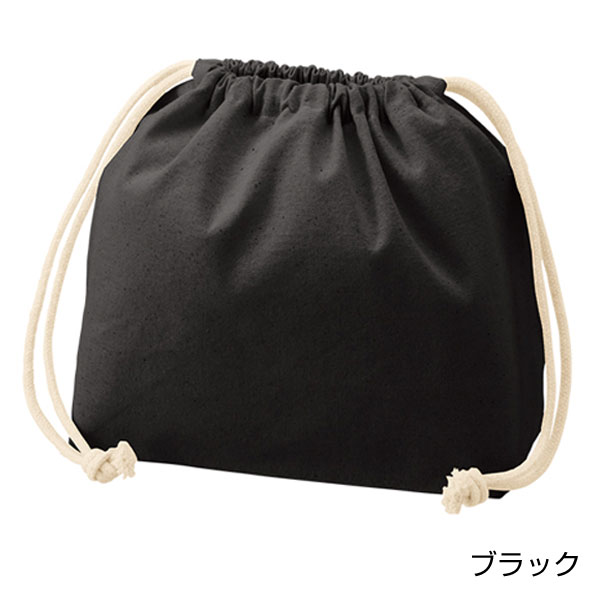 厚手コットンポーチ巾着(M)