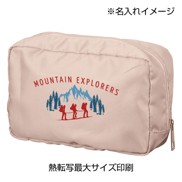 メッシュスクエアポリポーチ