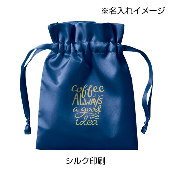 サテンフリル巾着(S)