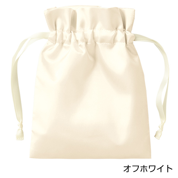 サテンフリル巾着(S)