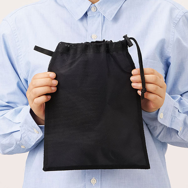 メッシュポリ巾着(M)
