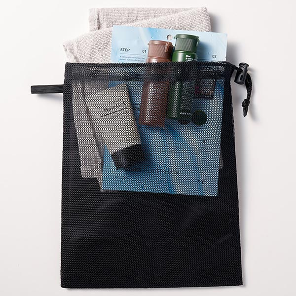 メッシュポリ巾着(M)