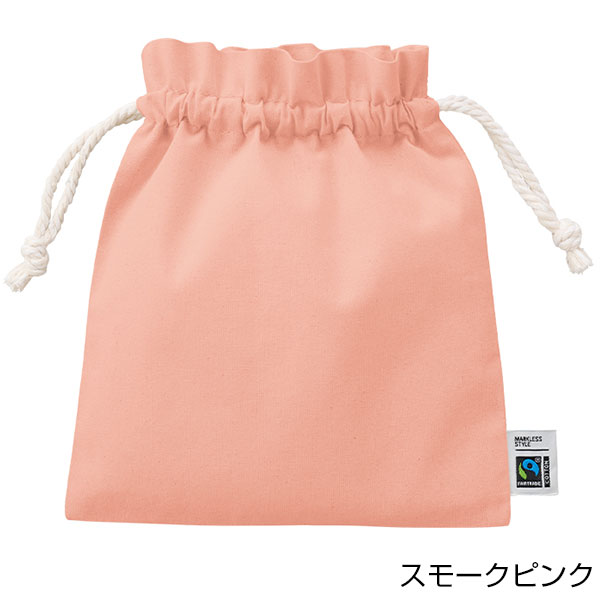 フェアトレードコットンフリル巾着（M）