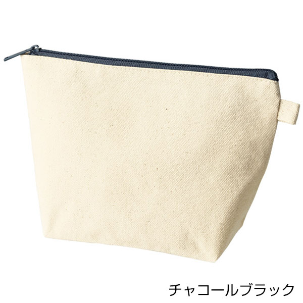 カラーファスナーキャンバスデイリーポーチ