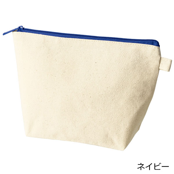 カラーファスナーキャンバスデイリーポーチ