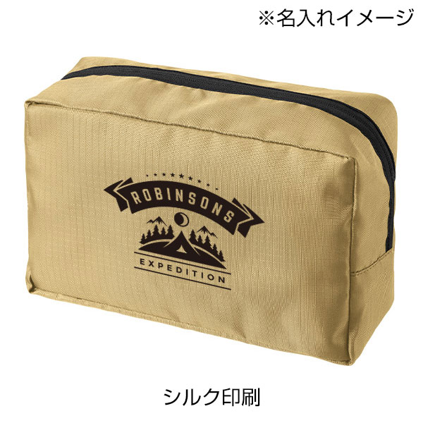 リップストップスクエアポーチ(L)