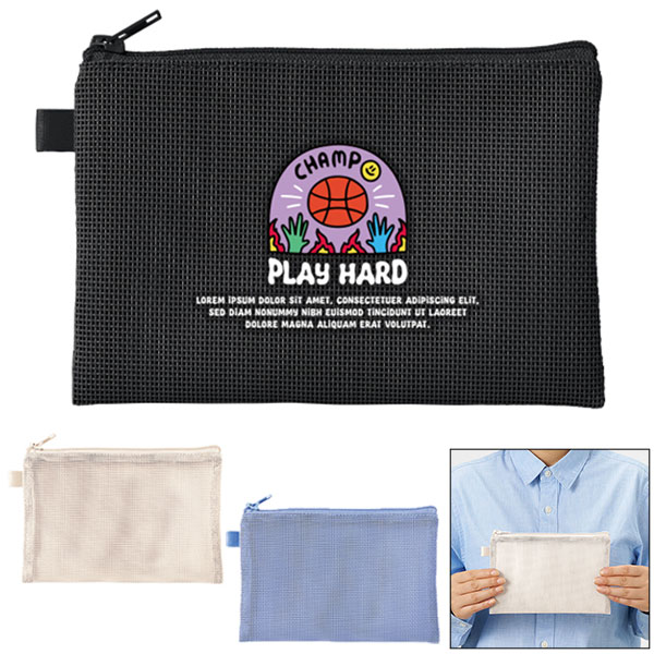 ハードメッシュフラットポーチ（S）