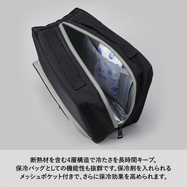 スマホが立てられるクーラーランチポーチ