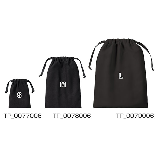 スウェード風巾着（S）