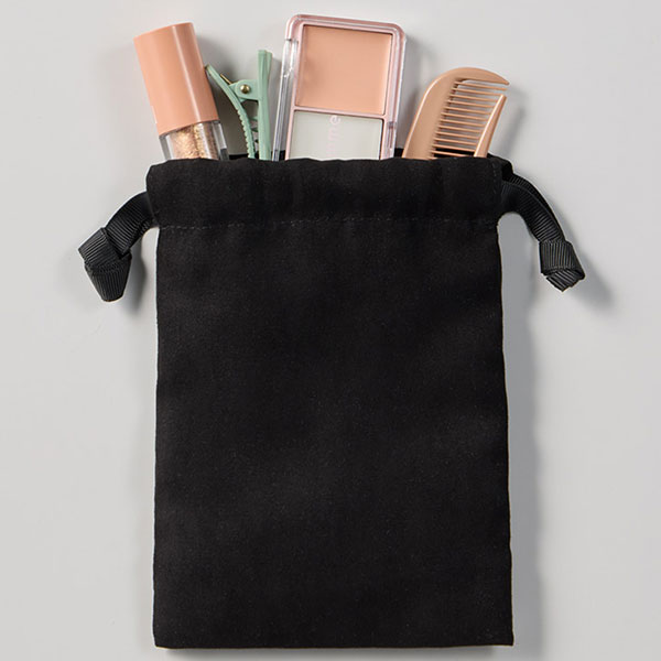 スウェード風巾着（S）