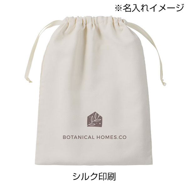 スウェード風巾着（L）