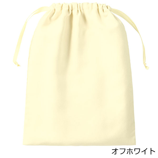 スウェード風巾着（L）