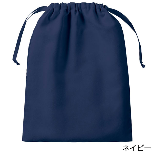 スウェード風巾着（L）