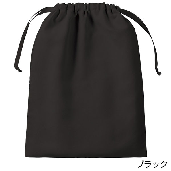 スウェード風巾着（L）