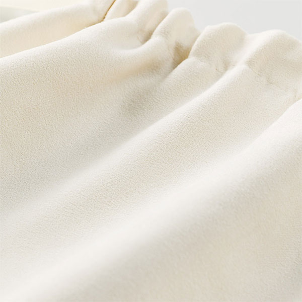 スウェード風巾着（L）