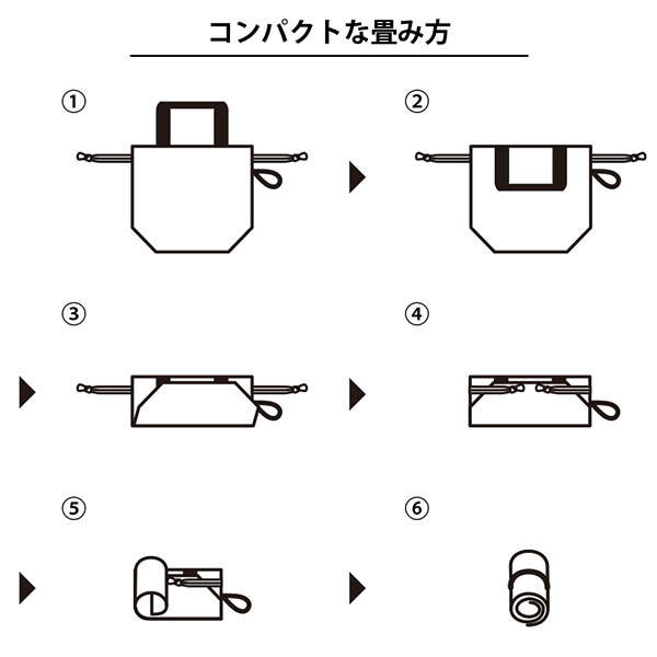 クルリト コンパクトクーラーミニ巾着