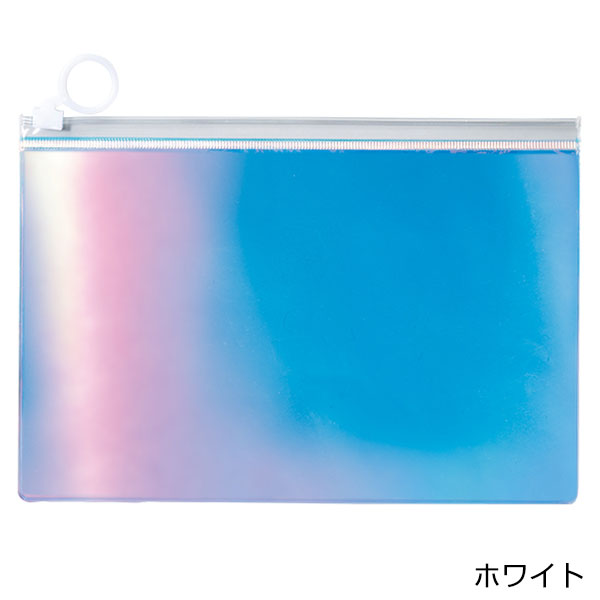 オーロラPVCポーチ（M）
