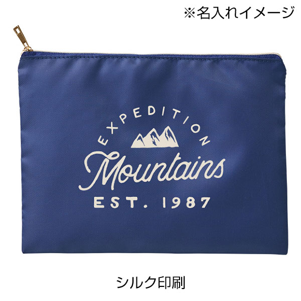 フラットメイクポーチ