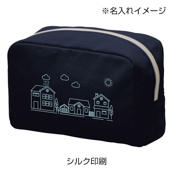 キャンバスファスナーポーチ(M)(カラー)