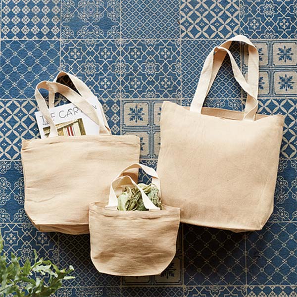 ジュートコットントート(M)