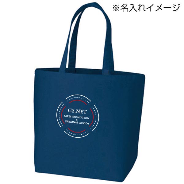 キャンバストート(L)　インナーポケット付(カラー)