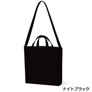 キャンバスWスタイルバッグ　インナーポケット付(カラー)