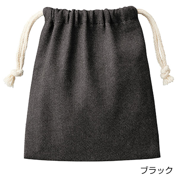 【シルク印刷必須商品】デニムライク巾着（S）