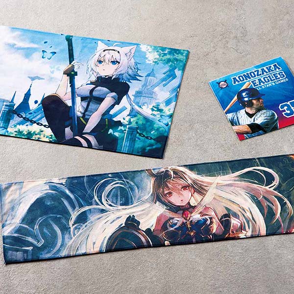 コットンWフェイス　フェイスタオル　昇華転写対応