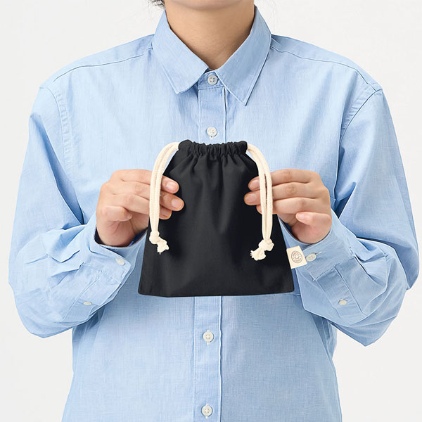 オーガニックコットン巾着（S）