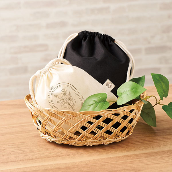 オーガニックコットン巾着（S）