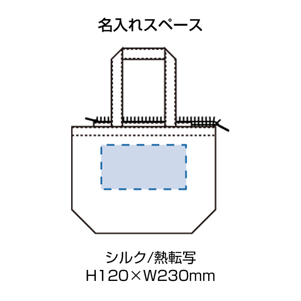 キャンバスベーシックファスナートート（M）