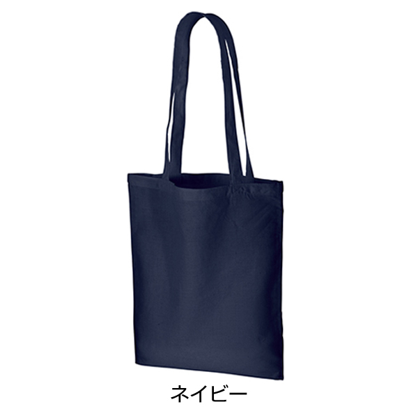 オーガニック厚手コットンフラットショルダートート