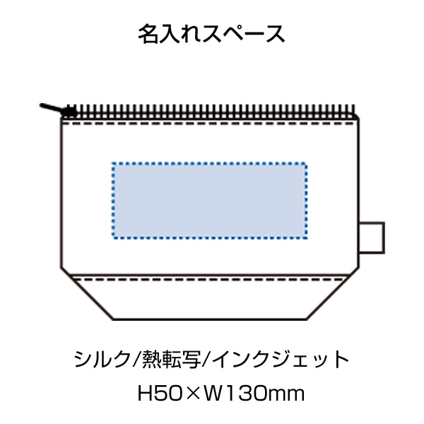 オーガニックコットンキャンバスデイリーポーチ（S）　ナチュラル