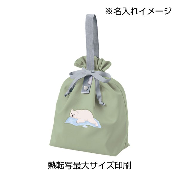 クルリト コンパクトクーラー巾着バッグ