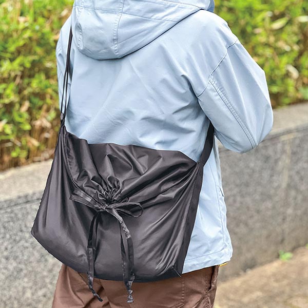 巾着ポリショルダーバッグ