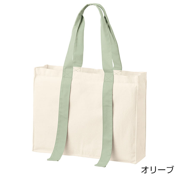 キャンバスカラーハンドルスクエアキャリーオントート