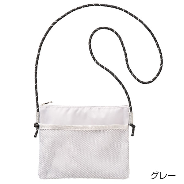 メッシュポケットサコッシュ