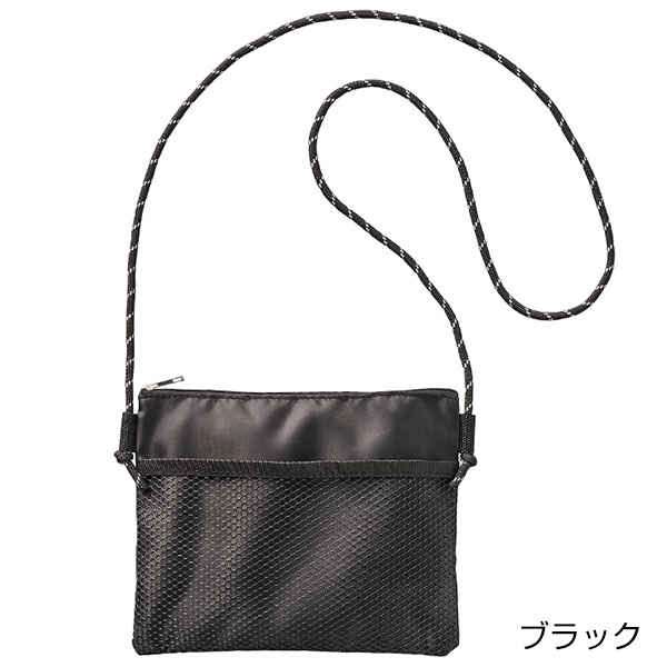 メッシュポケットサコッシュ