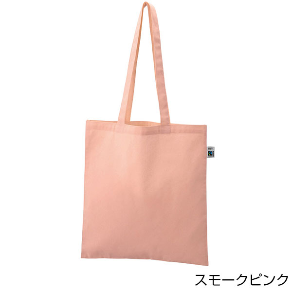 フェアトレードコットンカジュアルフラットバッグ（L）