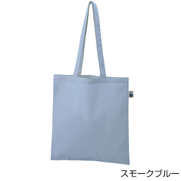 フェアトレードコットンカジュアルフラットバッグ（L）