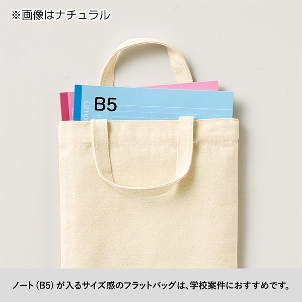 ライトキャンバスフラットバッグ（S）