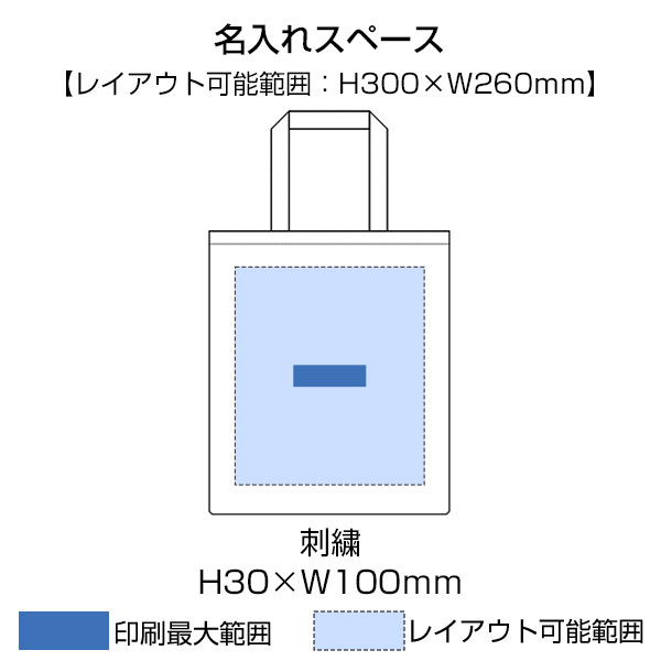 ライトキャンバスフラットバッグ（L）
