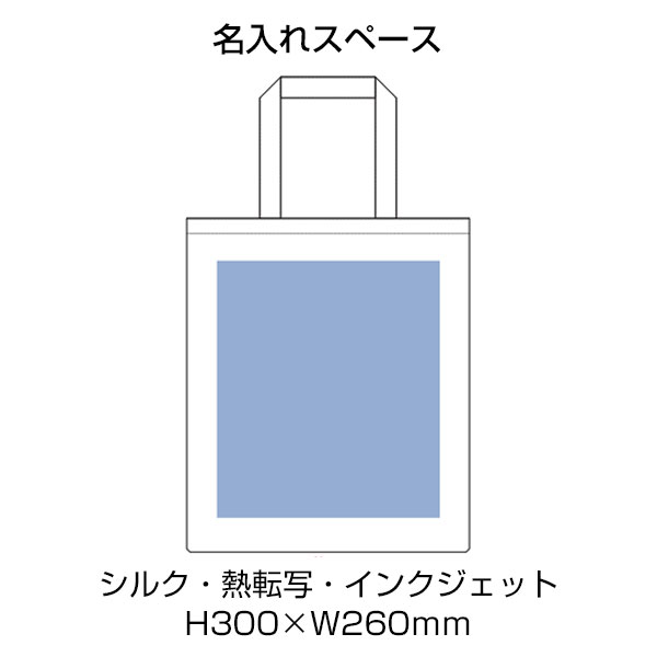 ライトキャンバスフラットバッグ（L）　ナチュラル