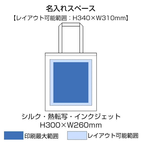 ライトキャンバスフラットバッグ（LL）　ナチュラル
