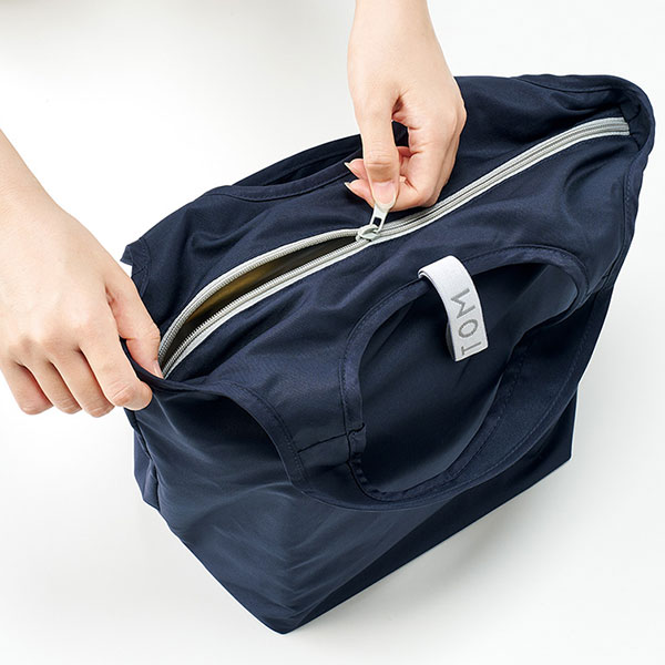 クルリト　セルフレジで使いやすいコンパクトクーラーミニマルシェバッグ