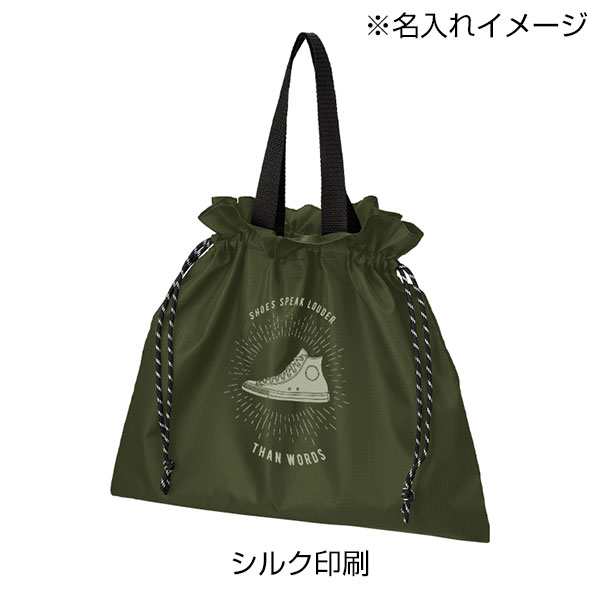 リップストップ巾着バッグ