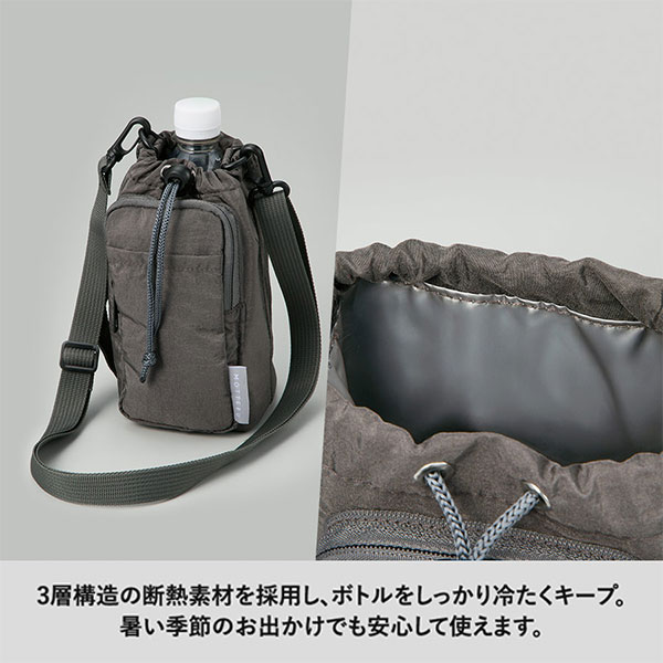 MOTTERUクーラーボトルホルダーサコッシュ
