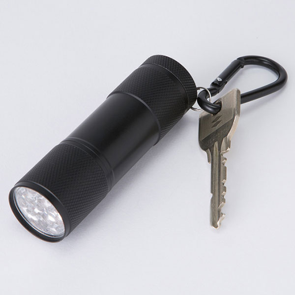 LED9灯カラビナ付ライト