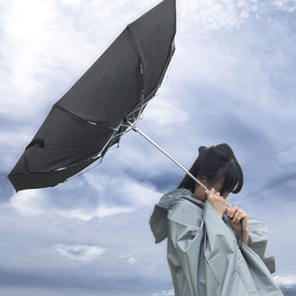大判耐風UV折りたたみ傘